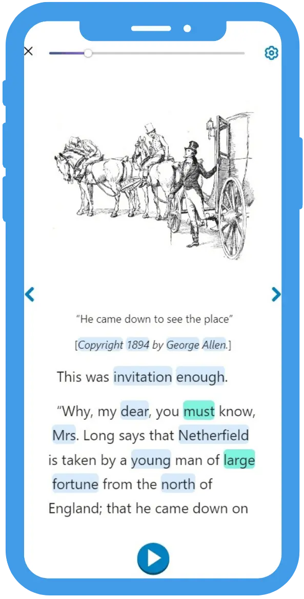 English lessons screenshot